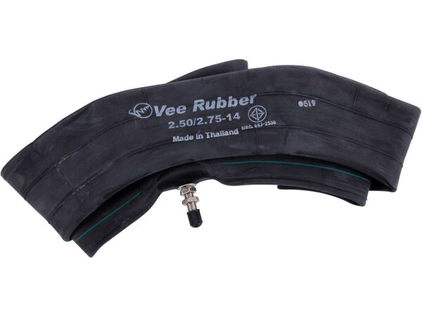 VEE RUBBER Schlauch Für Motorrad und Rol 2.50 | 2.75 | 80/80 -14, Ventil: TR4, gerade