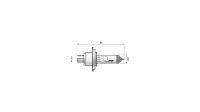 Scheinwerferlampe H4 Halogen, Sockel P43 PHILIPS "Premium", 12 V 60/55 W