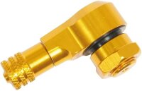 SPEC-X Ventil Alu, Ø 11,3 mm, 90° gewink gold...