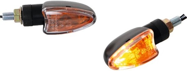 SPEC-X Blinker "Arrow" SB-verpackt, E-geprüft 12 V schwarz, kurza