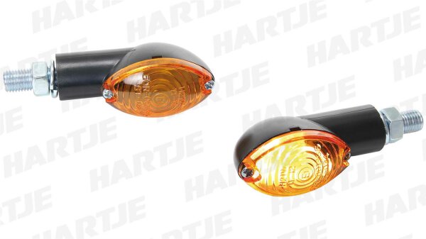 SPEC-X Blinker "Cat`s" SB-verpackt, E-ge schwarz, kurzarm 20 mm