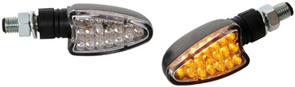 SPEC-X LED-Blinker "Arrow" SB-verpackt, E-geprüft, schwarz, kurza