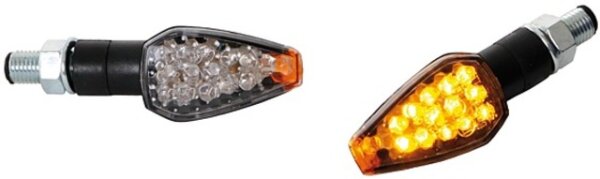 SPEC-X LED-Blinker "Tips" SB-verpackt, E-geprüft,  schwarz, kurza