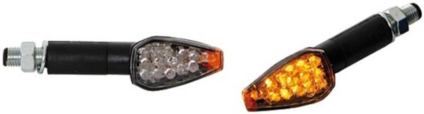 SPEC-X LED-Blinker "Tips" SB-verpackt, E-geprüft,  schwarz, langa