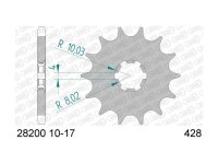 AFAM Antriebsritzel "28200" 428, Stahl 14...