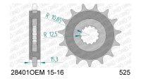 AFAM Antriebsritzel "28401" 525, Stahl g 16...