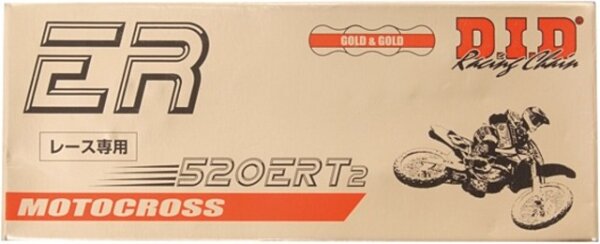 DID Kette "520ERT3 G&G" 5/8 x 1/4, O 112 Glieder