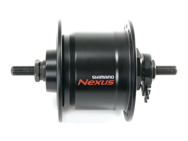 SHIMANO Nabendynamo "DH-C3000" SB-verpackt, nur fü 36 Loch, schwa