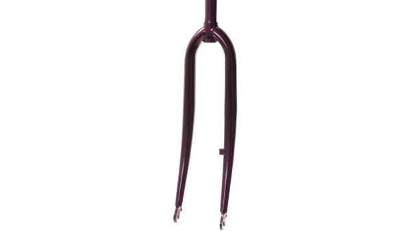 Gabel 28" 1", Schaft 285 mm, Gewinde 40 mm, I-Brak darkcherry