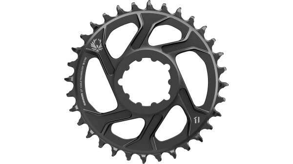 SRAM Kettenblatt "X-Sync 2" Aluminium Zur Direktmo 6 mm Offset, 3