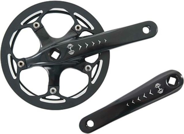 TERN Kettenradgarnitur "Kinetix Supra" 170 mm, 130 46 Z., schwarz