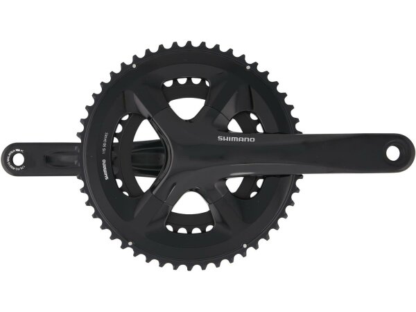 SHIMANO Kettenradgarnitur "105" FC-RS510 36 / 52 Zähne, 175 mm Kurbellänge, ohne Innenlager