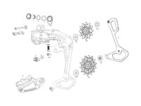 SRAM Ersatz, Für Schaltwerk GX Eagle, Spann- und L