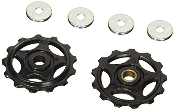 SHIMANO Schaltrollen-Set schwarz, passen Satz à 2 Stück