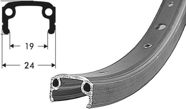 felge alu matt 19-507 36l