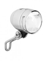 led-scheinw. b&m iq-xs 70 lux silber glanz