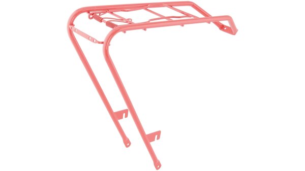 Gepäckträger 28", Stahl, für Swan-Retro rosered, für RH 48 cm