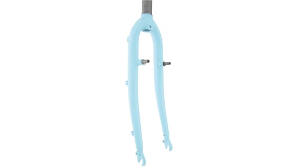 Gabel 28" 40 mm Gewinde lightblue, 210