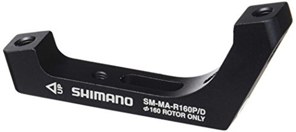 SHIMANO Scheibenbremsadapter Für Flat Mount Rahmen hinten 160 mm