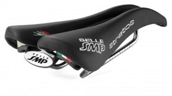 sattel selle smp stratos schwarz, herren, 266x131mm, 250g