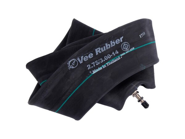 VEE RUBBER Schlauch Für Motorrad und Rol 2.75 | 3.00 -14, Ventil: TR4, gerade