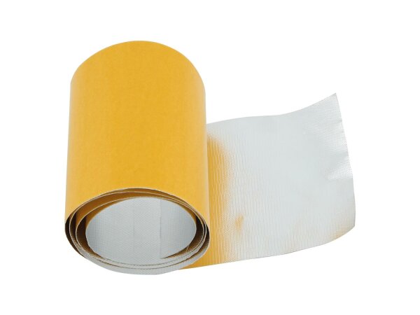 SILENT SPORT Hitzeschutztape Selbstklebend, Alumin 100 mm x 5 m (