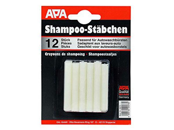 APA Autoshampoo Stäbchen, passend für Au 12 Stück auf Karte