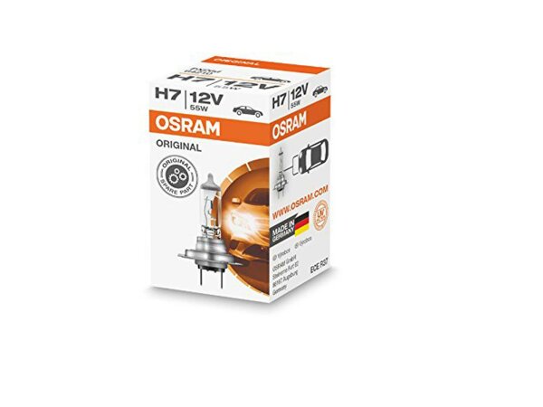 OSRAM Hauptlampe "Original Line" H7, 12  Stück