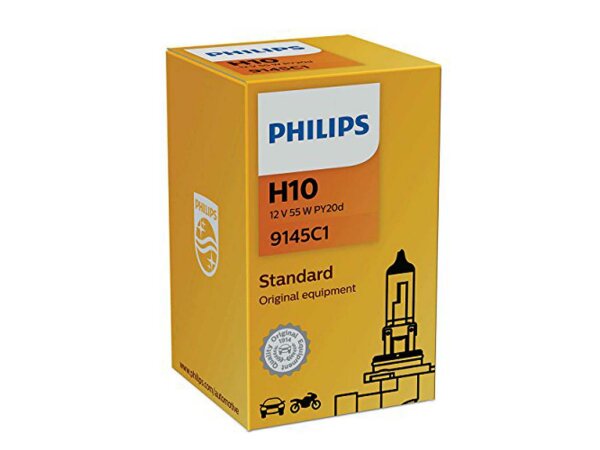 PHILIPS Hauptlampe "Standard" H10, Socke 12 V, 45 W