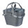 city-tasche basil classic carryall front grey melee, abnehmbar oh halt,28x37x26cm