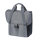 einzeltasche basil go single grey melee m. reflexstreifen  16 l.