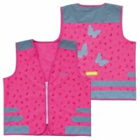 sicherheitsweste wowow nutty jacket für kinder pink...