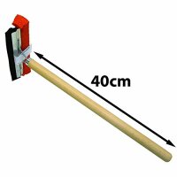 SEEHASE Scheibenreiniger Breite ca. 21 c Holzgriff natur,...