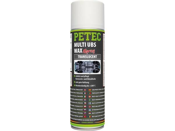 Petec Multi UBS Wax translucent Spray  Spray