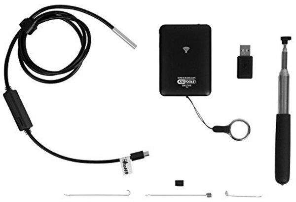 KS-TOOLS Endoskopsatz "Wi-Fi", Transportables, netzunab