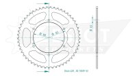 ESJOT Kettenrad "13039" 420, Stahl, schw 53...