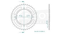 ESJOT Kettenrad "32006" 520, Stahl 39 Zähne