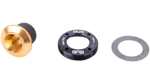 SRAM Kurbelschraube M18/M30, einzeln, für DUB, sel Aluminium, gol