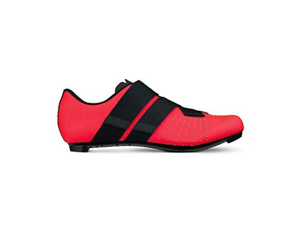 FIZIK Rennschuh "Tempo Powerstrap R5" Ob coral / black, Gr. 48