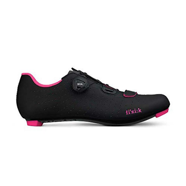 FIZIK Rennschuh "Tempo Overcurve R5" Obe black / pink fluo, Gr. 48