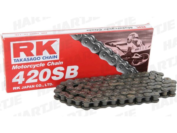 RK Kette "420SB" (1/2 x 1/4) Standard mi 90 Glieder