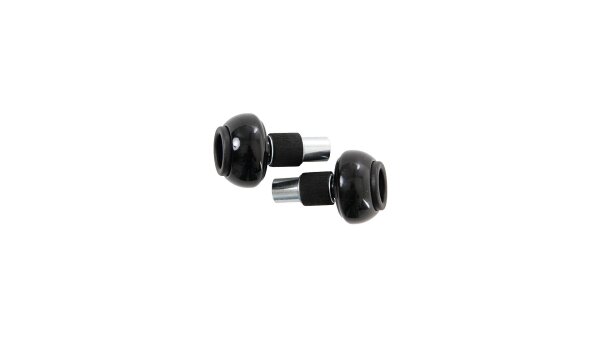 LSL Lenkerende "Crash Balls" Metallkörpe 18 mm, Stahl schwarz