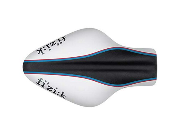 FIZIK Sattel "Transiro Mistica"  SB-verp Carbon Braided, Large, black / white, L 241 x B 141 mm, 215 g