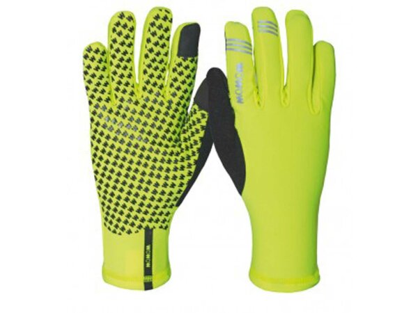 handschuhe morning breeze wowow gelb mit reflekt. elementen gr. xl