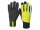 handschuhe daylight wowow gelb/schwarz,  reflekt. elemente gr. s