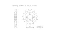 ESJOT Antriebsritzel "32125" 520, Stahl 14...