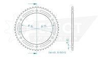 ESJOT Kettenrad "15023" 428, Stahl, schw 53...