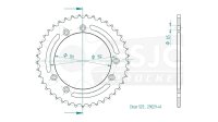 ESJOT Kettenrad "29029" 525, Stahl, schw 45...