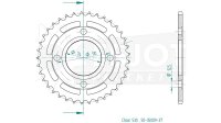 ESJOT Kettenrad "35009" 530, Stahl, schw 39...