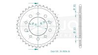 ESJOT Kettenrad "35036" 530, Stahl 36 Zähne